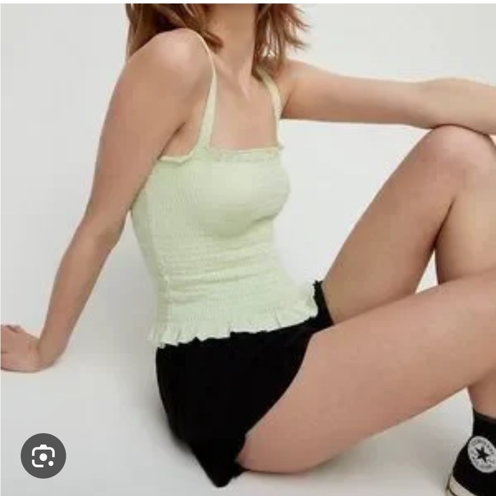 ARITZIA Sunday Best Mary Smocked Tank